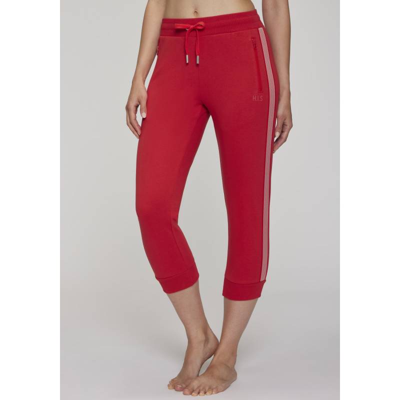 H.I.S Relax-Caprihose Damen rot Gr.L (44/46) von H.I.S