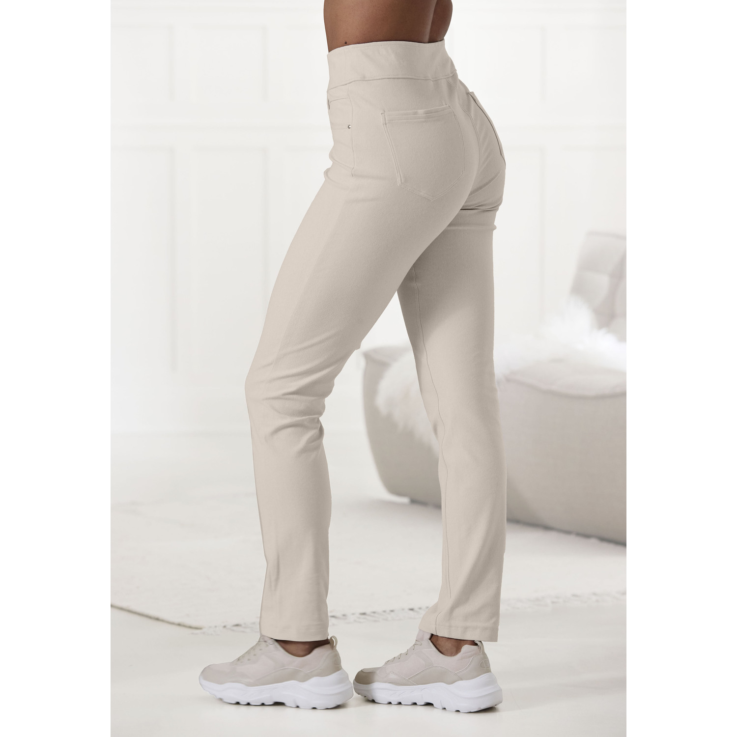 H.I.S Schlupfhose Damen ecru Gr.48/50 von H.I.S