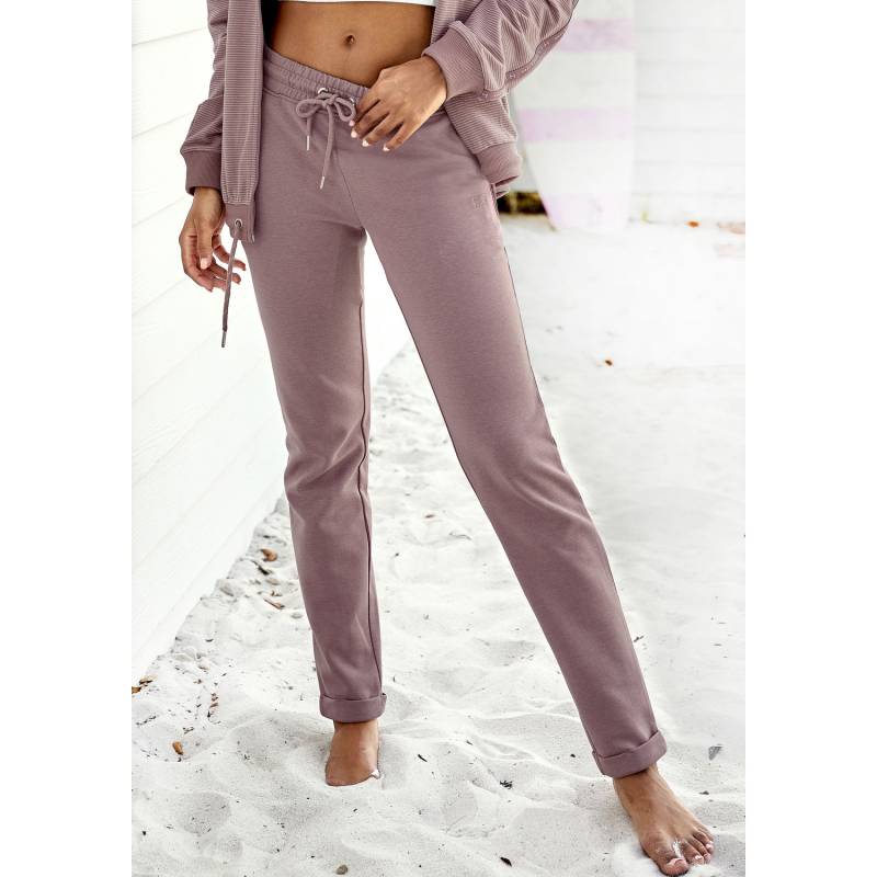 H.I.S Sweathose Damen mauve Gr.32/34 von H.I.S