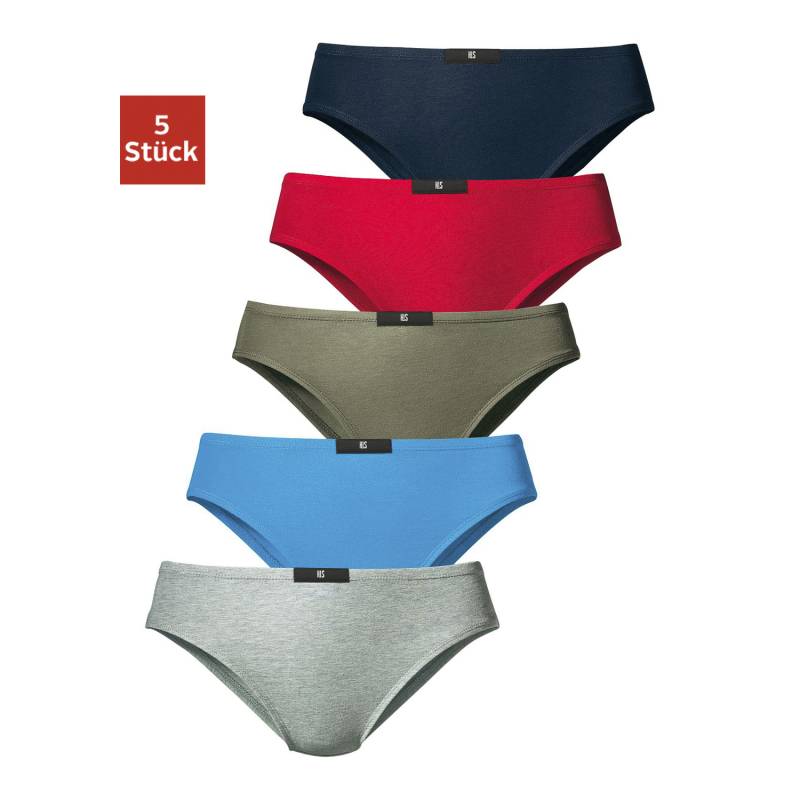 H.I.S Slip Damen marine, rot, khaki, blau, grau-meliert Gr.48 von H.I.S