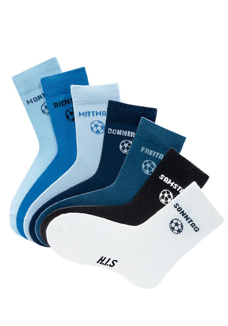 H.I.S Socken, (Packung, 7 Paar), für Kinder mit Fußballmotiv von H.I.S