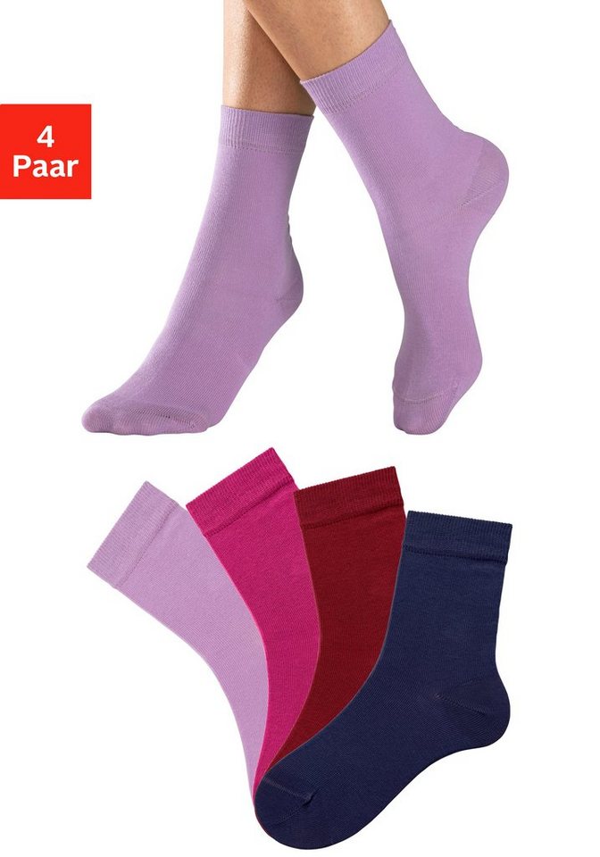 H.I.S Socken (Set, 4-Paar) in unterschiedlichen Farbzusammenstellungen von H.I.S