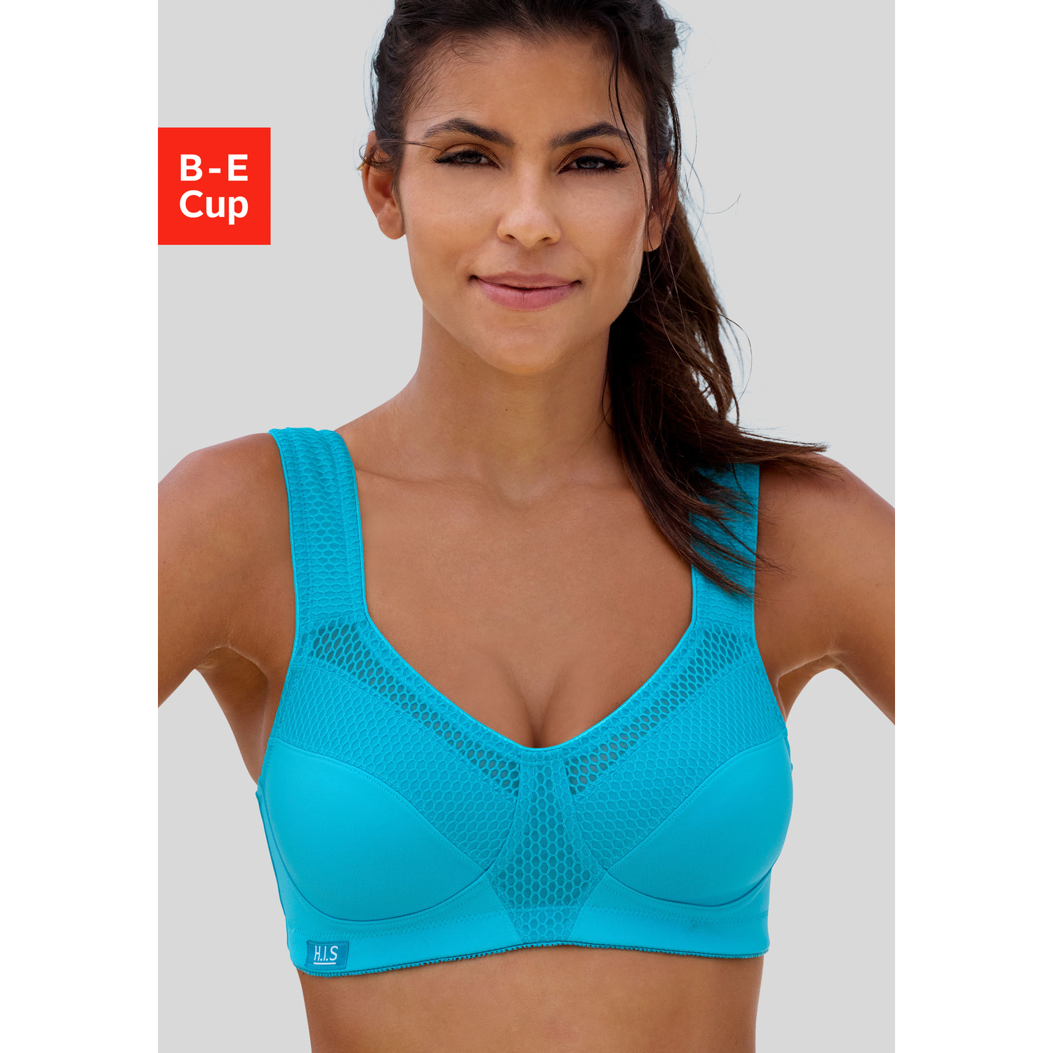 H.I.S Sport-BH Damen türkis Gr.85C H.I.S Sport-BH Damen türkis Gr.85C von H.I.S