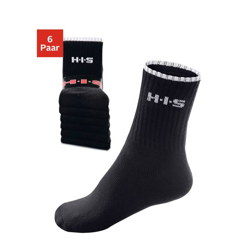 H.I.S Sportsocken Damen schwarz Gr.43-46 von H.I.S
