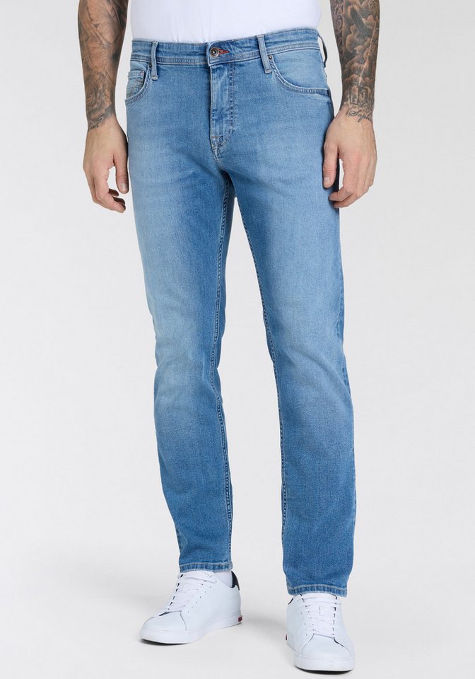 H.I.S Straight-Jeans NEW DALE gerades Bein, mit Used-Effekten, niedrige Leibhöhe von H.I.S