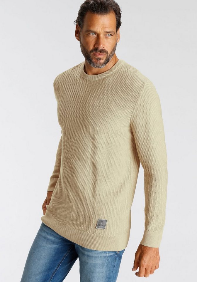 H.I.S Strickpullover in besonderer Strick-Optik von H.I.S