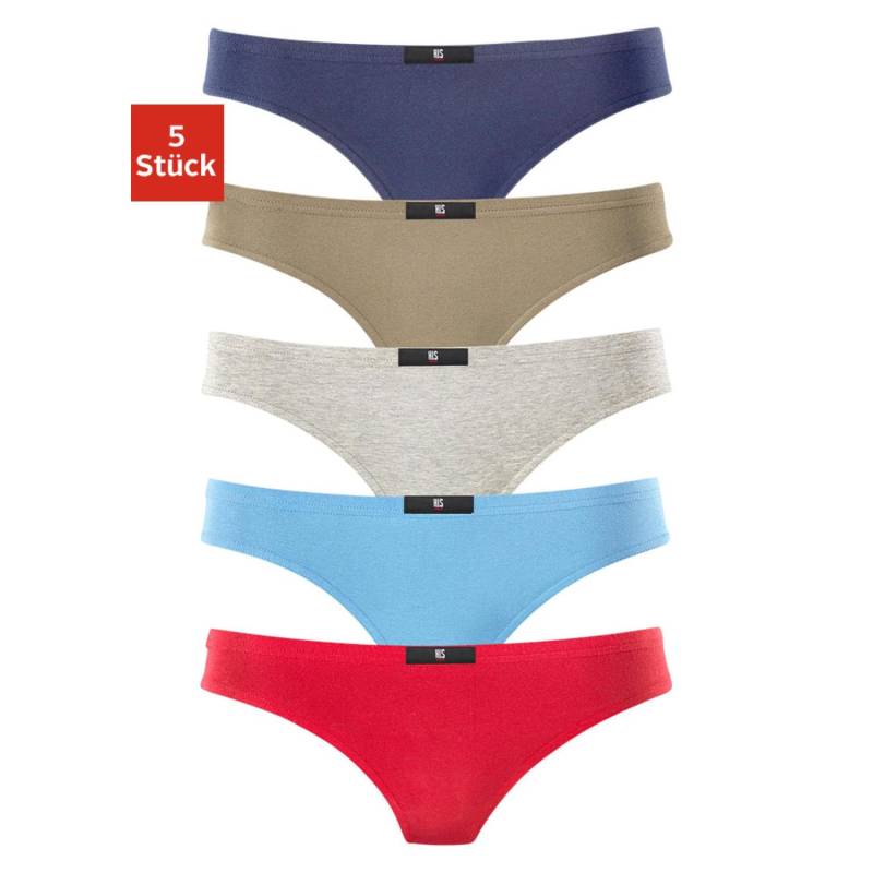 H.I.S String Damen rot, marine, blau, khaki, grau-meliert Gr.38 von H.I.S