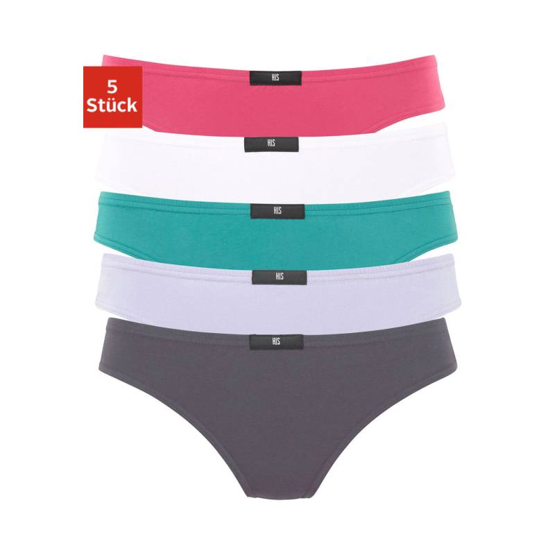 H.I.S String Damen anthrazit, weiß, mint, flieder, pink Gr.36 von H.I.S