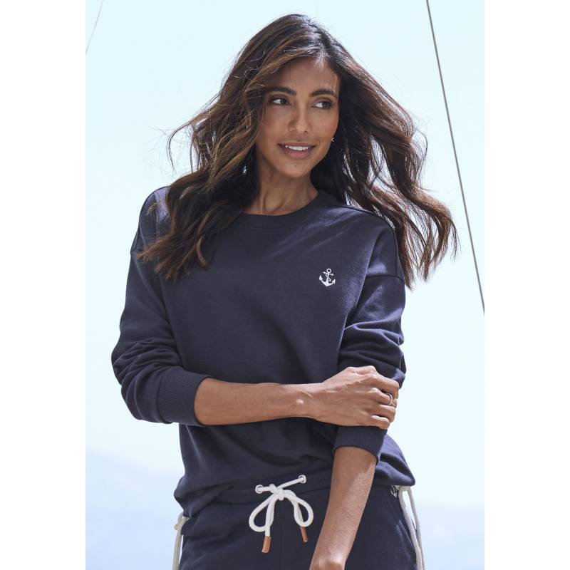 H.I.S Sweater Damen marine Gr.44/46 von H.I.S