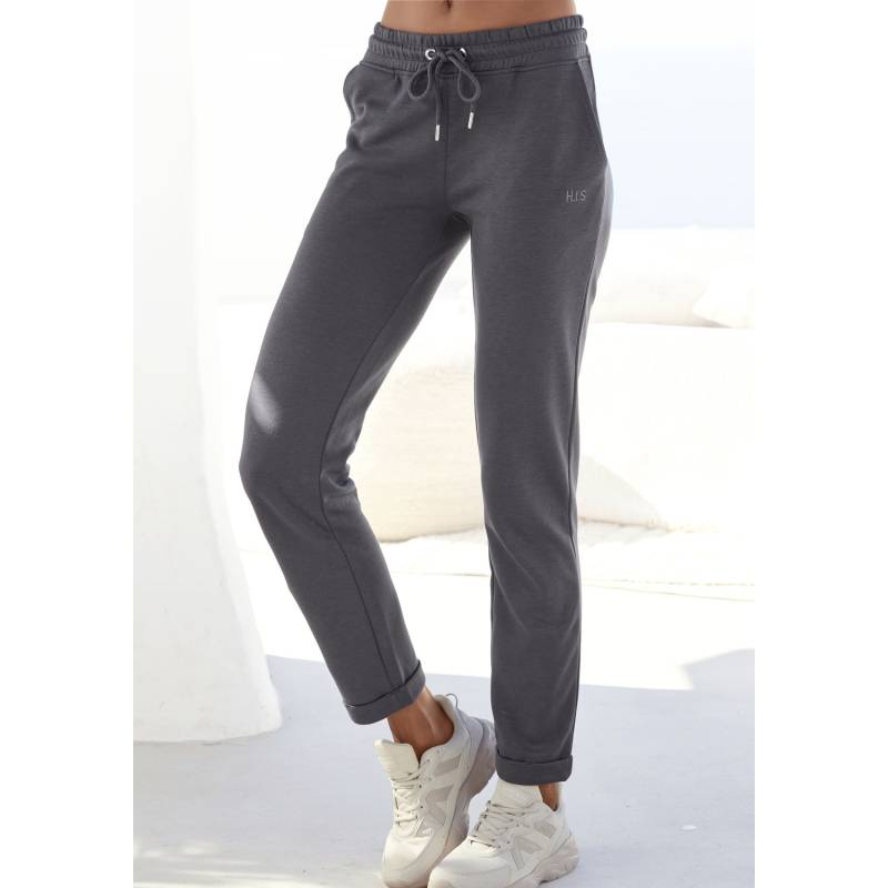 H.I.S Sweathose Damen anthrazit Gr.32/34 von H.I.S
