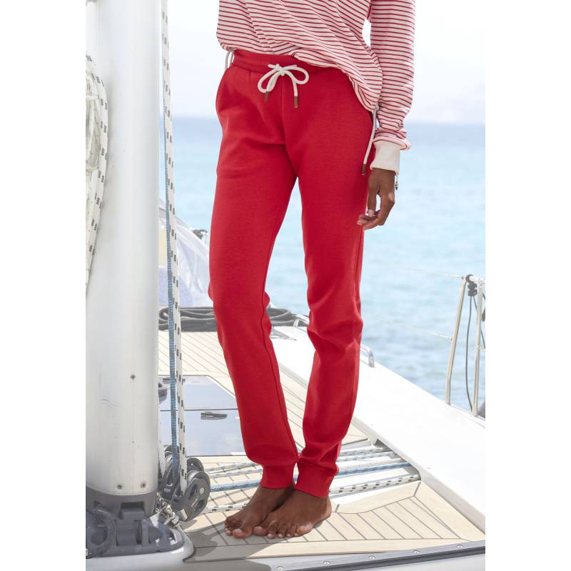 H.I.S Sweathose Damen rot Gr.40/42 von H.I.S