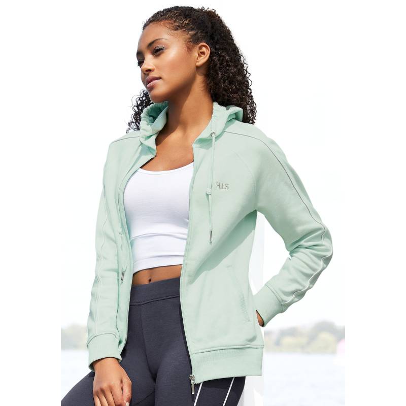 H.I.S Sweatjacke Damen hellmint Gr.32/34 von H.I.S