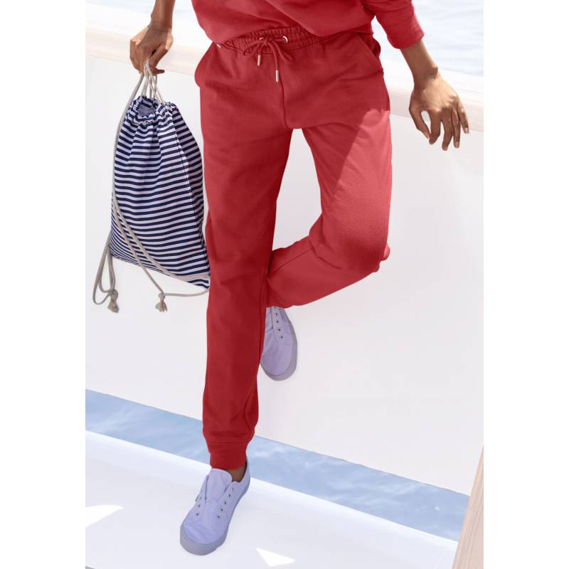 H.I.S Relaxhose Damen rot Gr.44/46 von H.I.S