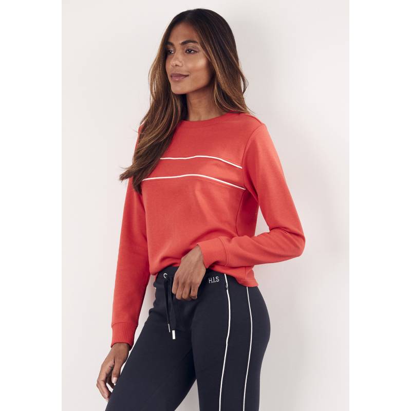 H.I.S Sweatshirt Damen rot Gr.52/54 von H.I.S