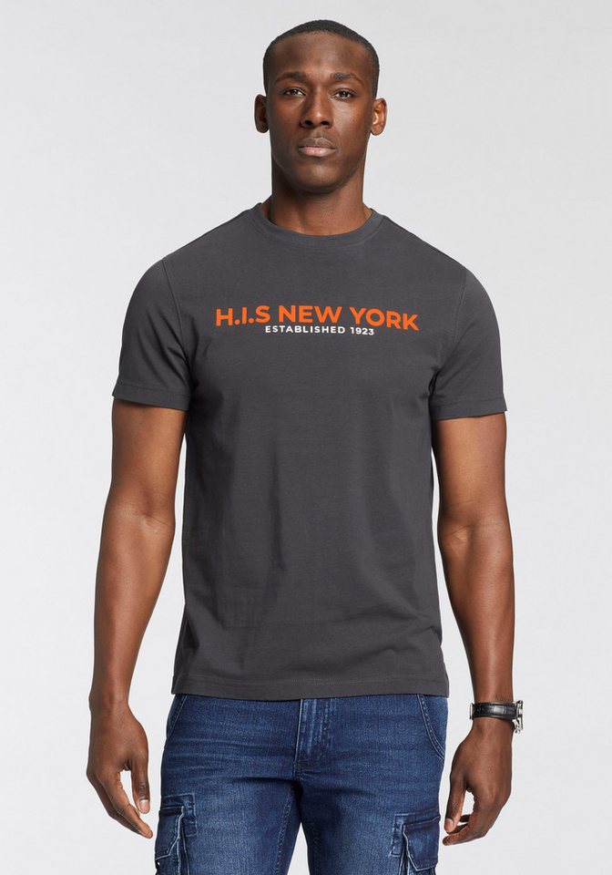 H.I.S T-Shirt Mit großem Frontprint von H.I.S