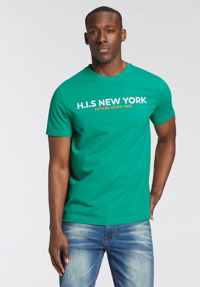 H.I.S T-Shirt Mit großem Frontprint von H.I.S