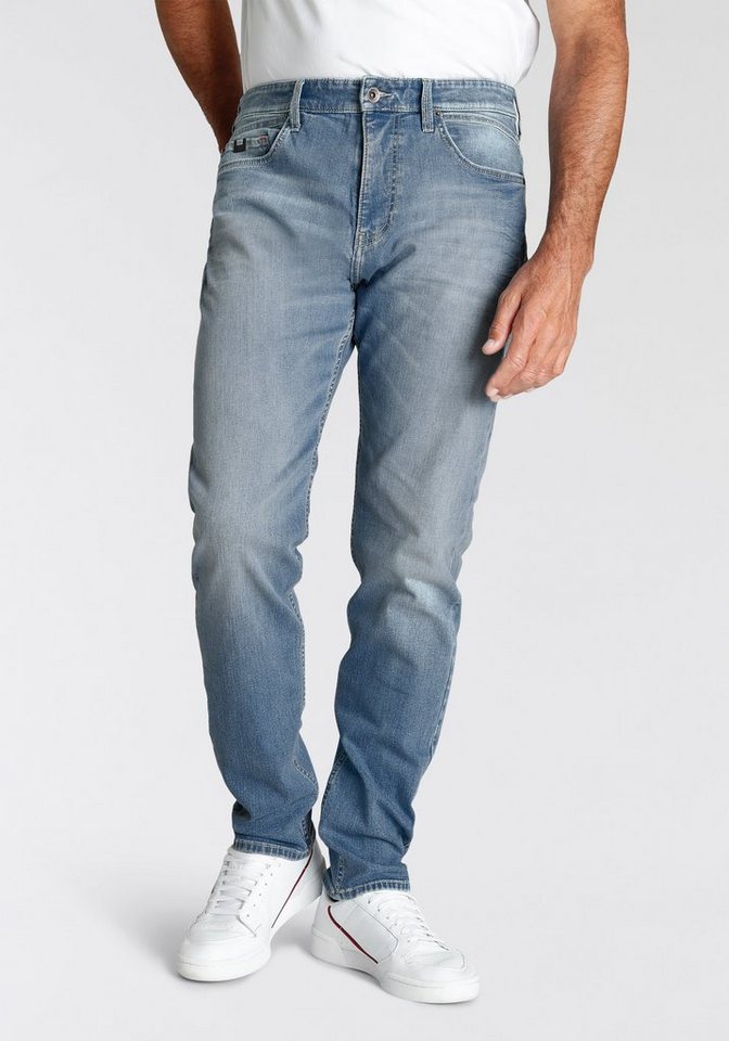 H.I.S Tapered-fit-Jeans CIAN Ökologische, wassersparende Produktion durch Ozon Wash von H.I.S