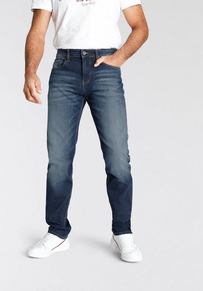 H.I.S Tapered-fit-Jeans CIAN Ökologische, wassersparende Produktion durch Ozon Wash von H.I.S