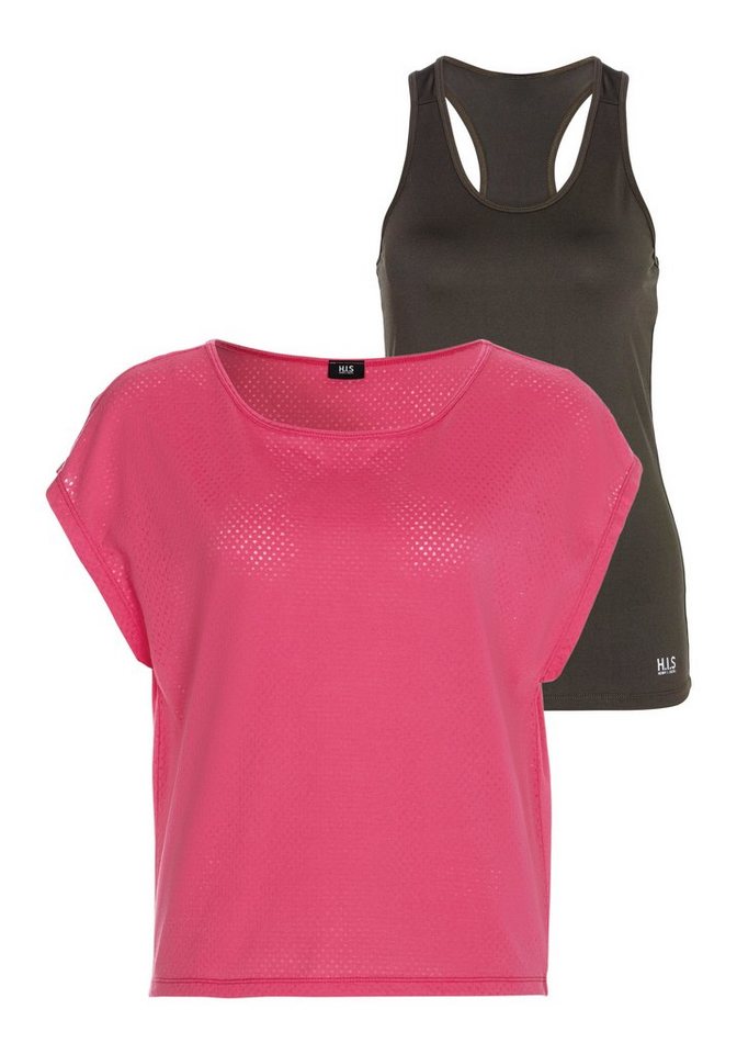 H.I.S Trainingsshirt 2-tlg. Shirt & Top (Spar-Set, 2-tlg) von H.I.S