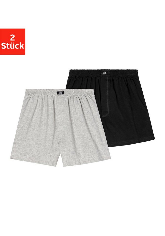 H.I.S Weiter Boxer (Packung, 2-St) aus weicher Single Jersey Ware von H.I.S
