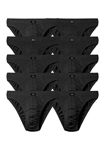 H.I.S. Mini Slip 10 Stück (DE/NL/SE/PL, Numerisch, 6, Regular, Regular, Schwarz) von H.I.S