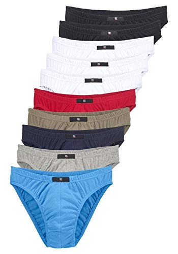 H.I.S. Minislips | 10 Stück (XL, Farb-Set) von H.I.S