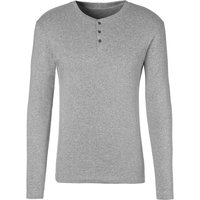 Witt Weiden Damen Langarmshirt grau-meliert von H.I.S