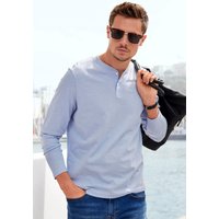 Witt Damen Langarmshirt, hellblau / weiß von H.I.S