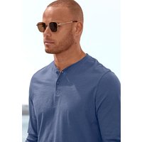 Witt Herren Langarmshirt, khaki / blau von H.I.S