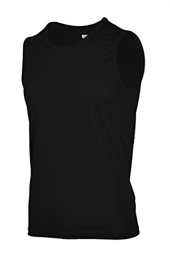 H.MILES Herren Tank Top Ärmelloses T-Shirt Radsport Running Laufshirt Laufhemd Funktionswäsche Quick Dry Sleeveless Shirt von H.MILES