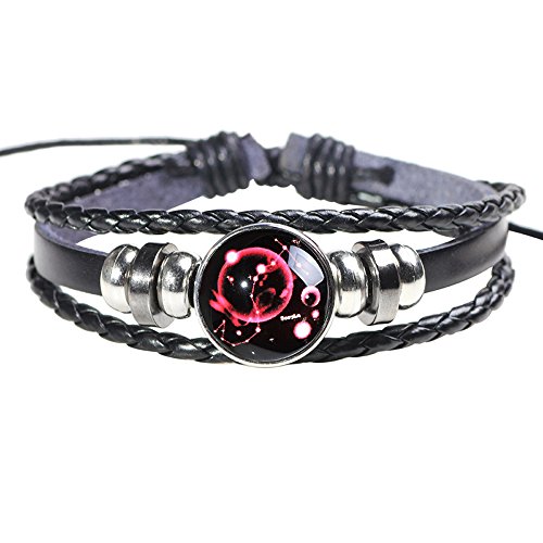 H.ZBRUJ Punk Leder Armband Verstellbare Konstellation Manschette Armband Skorpion Perlen Armband Star Punk Armband Mehrschichtig Geflochtenes Seil Armband Kette 8 Zoll 11 Zoll Für Männer Frauen H.ZBRUJ Punk Leder Armband Verstellbare Konstellation Manschette Armband Skorpion Perlen Armband Star Punk Armband Mehrschichtig Geflochtenes Seil Armband Kette 8 Zoll 11 Zoll Für Männer Frauen von H.ZBRUJ