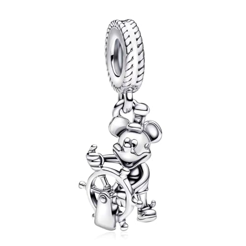 H.ZHENYUE Anhänger Charms 925 Sterling Silber Alien Mouse Boat Bead Charms with Zirconia Europäische Armbänder Halskette,Schmuck Geschenk Weihnachten,Valentinstag,Muttertag Damen H.ZHENYUE Anhänger Charms 925 Sterling Silber Alien Mouse Boat Bead Charms with Zirconia Europäische Armbänder Halskette,Schmuck Geschenk Weihnachten,Valentinstag,Muttertag Damen von H.ZHENYUE