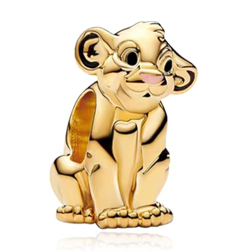 H.ZHENYUE Anhänger Charms 925 Sterling Silber King of Lion Bead Charms with Cubic Zirconia für Europäische Armbänder und Halskette,Schmuck Geschenk für Weihnachten,Valentinstag,Muttertag Damen H.ZHENYUE Anhänger Charms 925 Sterling Silber King of Lion Bead Charms with Cubic Zirconia für Europäische Armbänder und Halskette,Schmuck Geschenk für Weihnachten,Valentinstag,Muttertag Damen von H.ZHENYUE