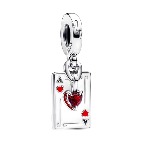 H.ZHENYUE Anhänger Charms 925 Sterling Silber Villains Cardboard Bead Charms with Zirconia für Europäische Armbänder und Halskette,Schmuck Geschenk für Weihnachten,Valentinstag,Muttertag Damen H.ZHENYUE Anhänger Charms 925 Sterling Silber Villains Cardboard Bead Charms with Zirconia für Europäische Armbänder und Halskette,Schmuck Geschenk für Weihnachten,Valentinstag,Muttertag Damen von H.ZHENYUE
