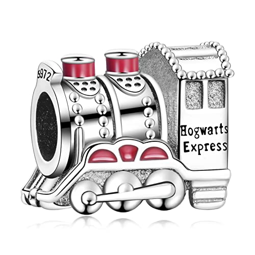 H.ZHENYUE Jewelry Express Train,Red Beads fit Bracelet Necklace for Woman Girls,925 Sterling Silver Pendant Beads with Cubic Zirconia,Happy Birthday Christmas Halloween Valentine's Day Gifts H.ZHENYUE Jewelry Express Train,Red Beads fit Bracelet Necklace for Woman Girls,925 Sterling Silver Pendant Beads with Cubic Zirconia,Happy Birthday Christmas Halloween Valentine's Day Gifts von H.ZHENYUE