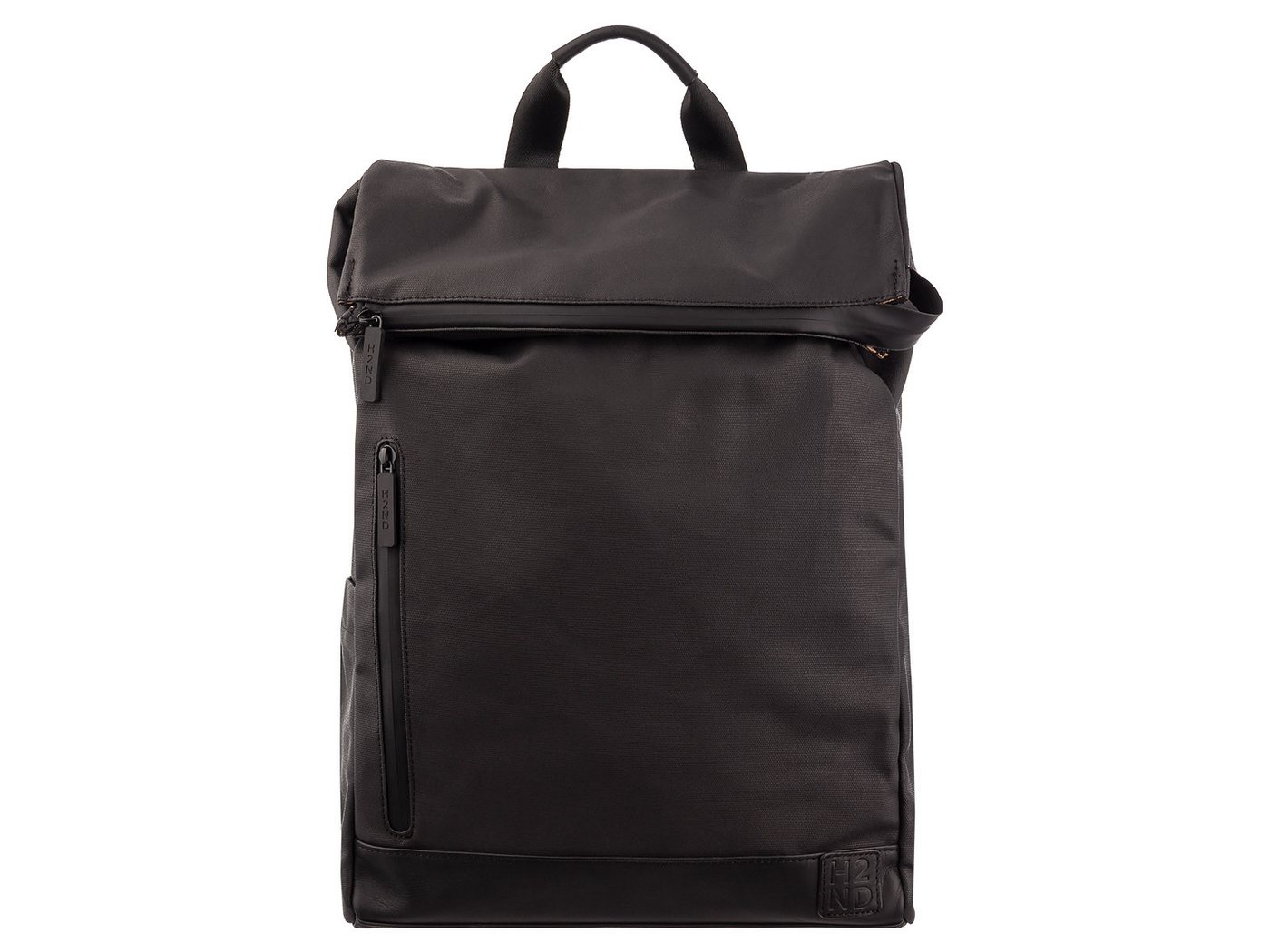 H2ND Cityrucksack CL.12683 Backback Canvas Style BERLIN (Stück, 1-tlg., 1), N otebookfach bis 15 Zoll von H2ND