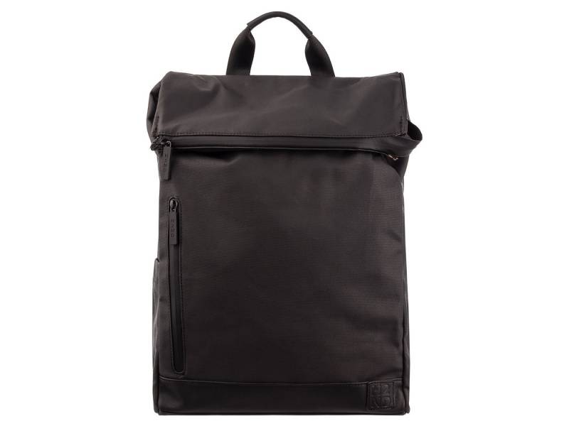 H2ND Cityrucksack CL.12683 Backback Canvas Style BERLIN (Stück, 1-tlg., 1), N otebookfach bis 15 Zoll von H2ND