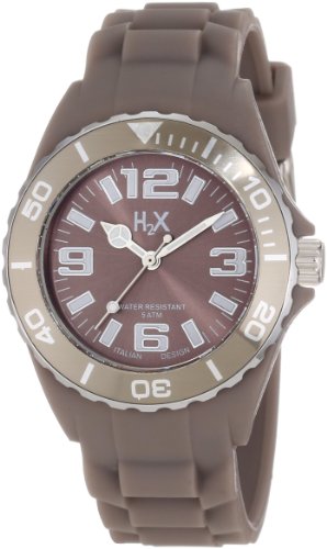 Haurex Damen Analog Quarz Uhr mit Gummi Armband SG382DG2 von Haurex