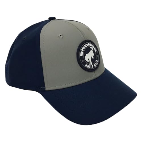 Ford Bronco Patch Logo Performance Adjustable Snapback Hat Navy/Grey, marineblau/grau, Einheitsgr��e von H3 Sportgear