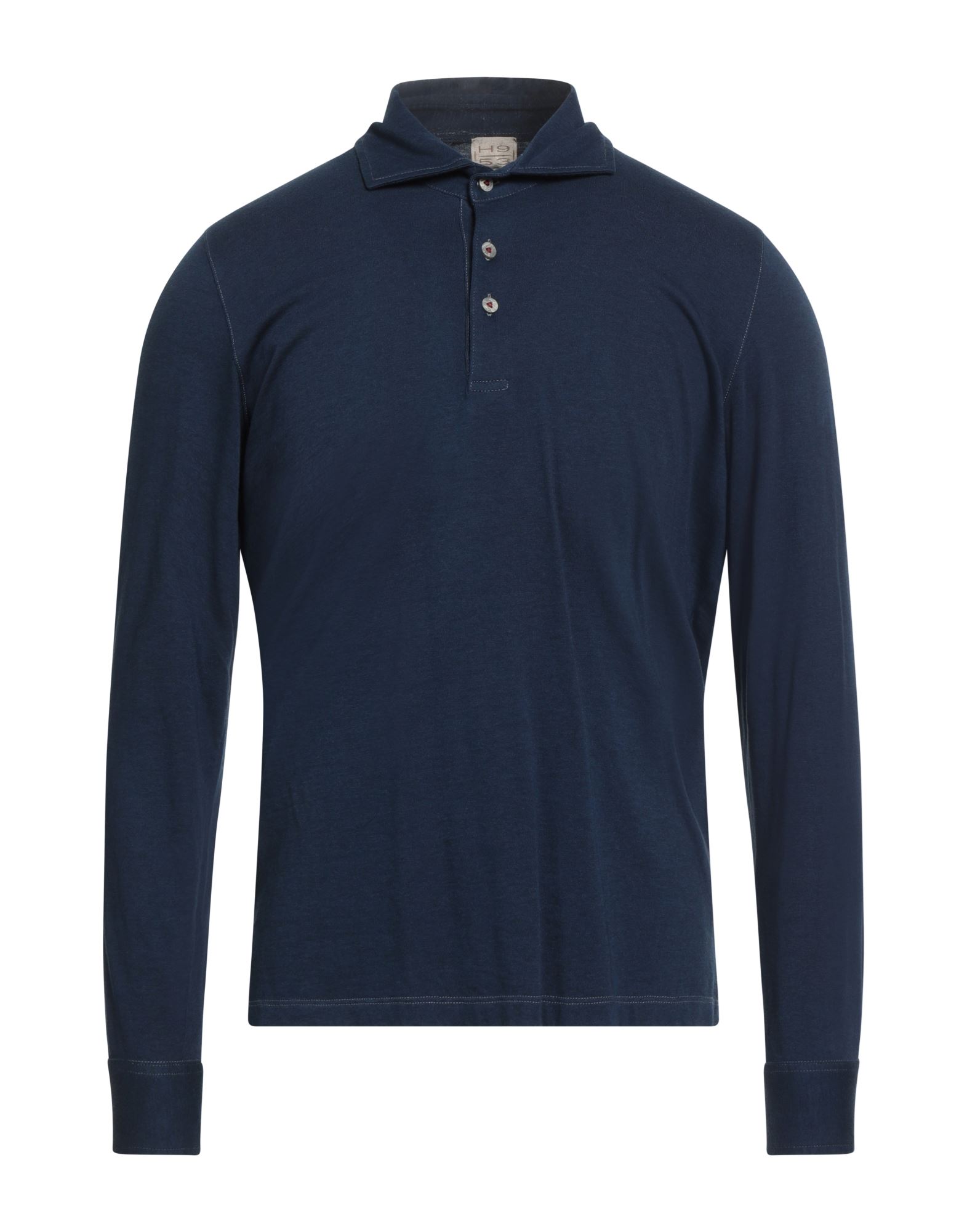 H953 Poloshirt Herren Blau von H953