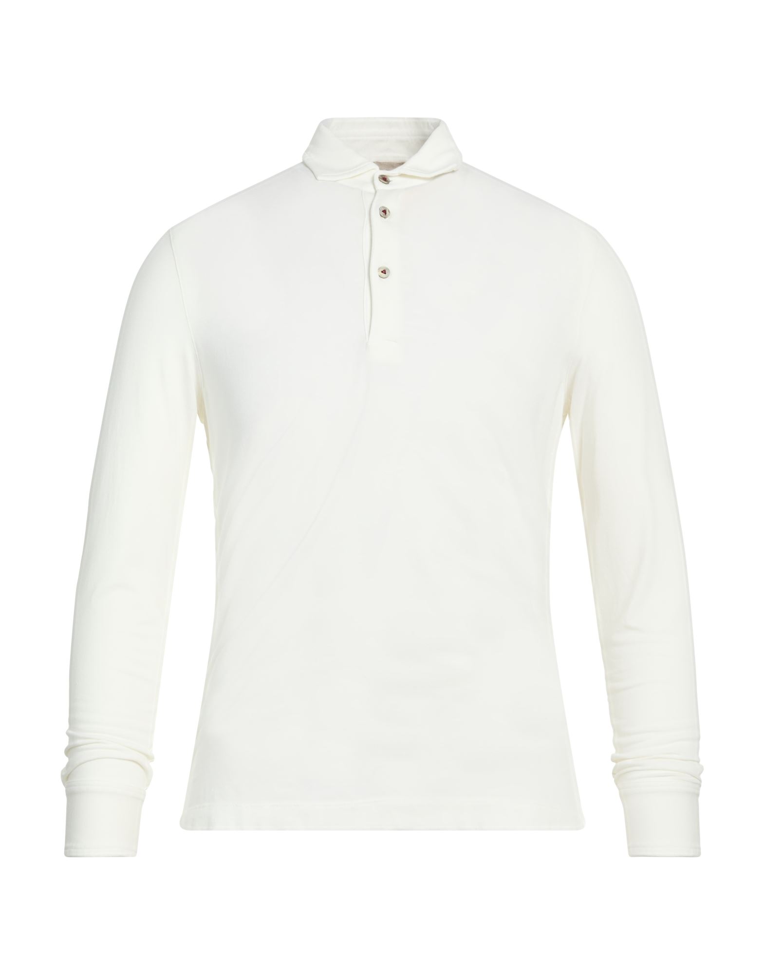 H953 Poloshirt Herren Cremeweiß von H953