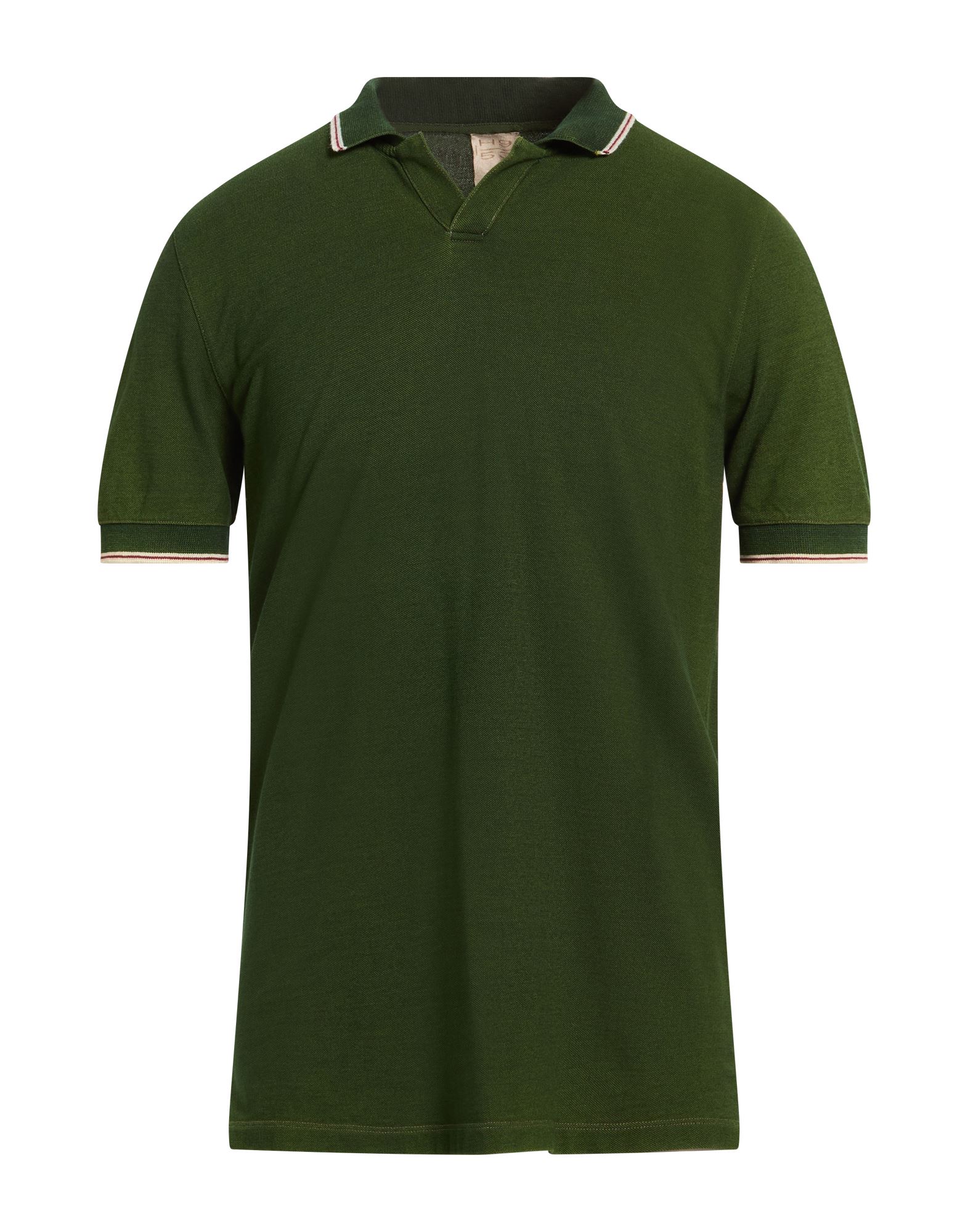 H953 Poloshirt Herren Dunkelgrün von H953