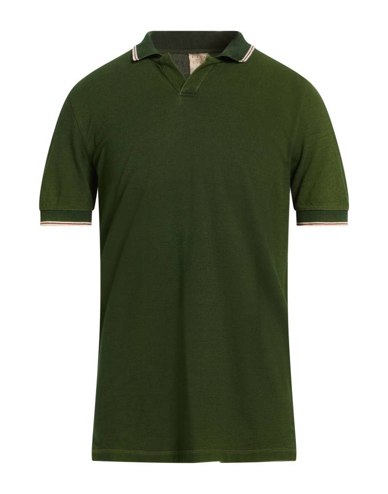 H953 Poloshirt Herren Dunkelgrün von H953