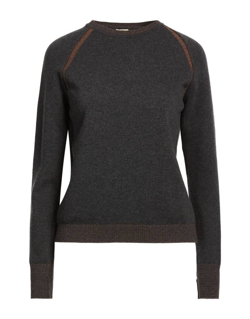 H953 Pullover Damen Braungrau von H953