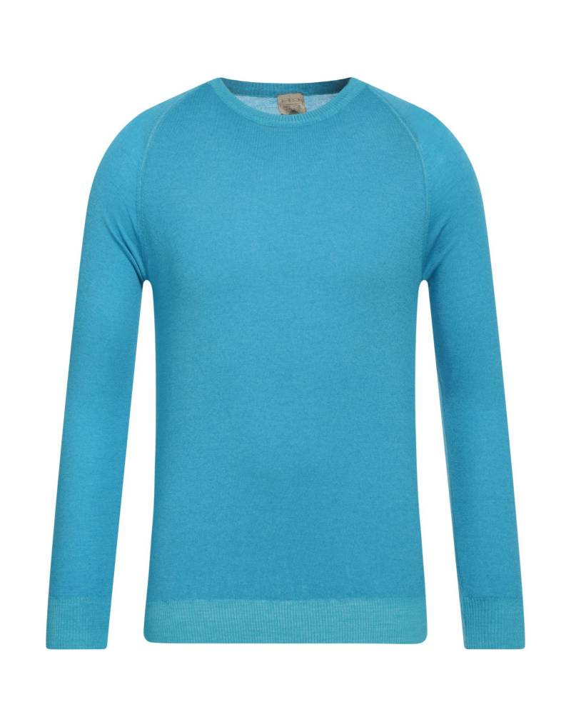 H953 Pullover Herren Azurblau von H953