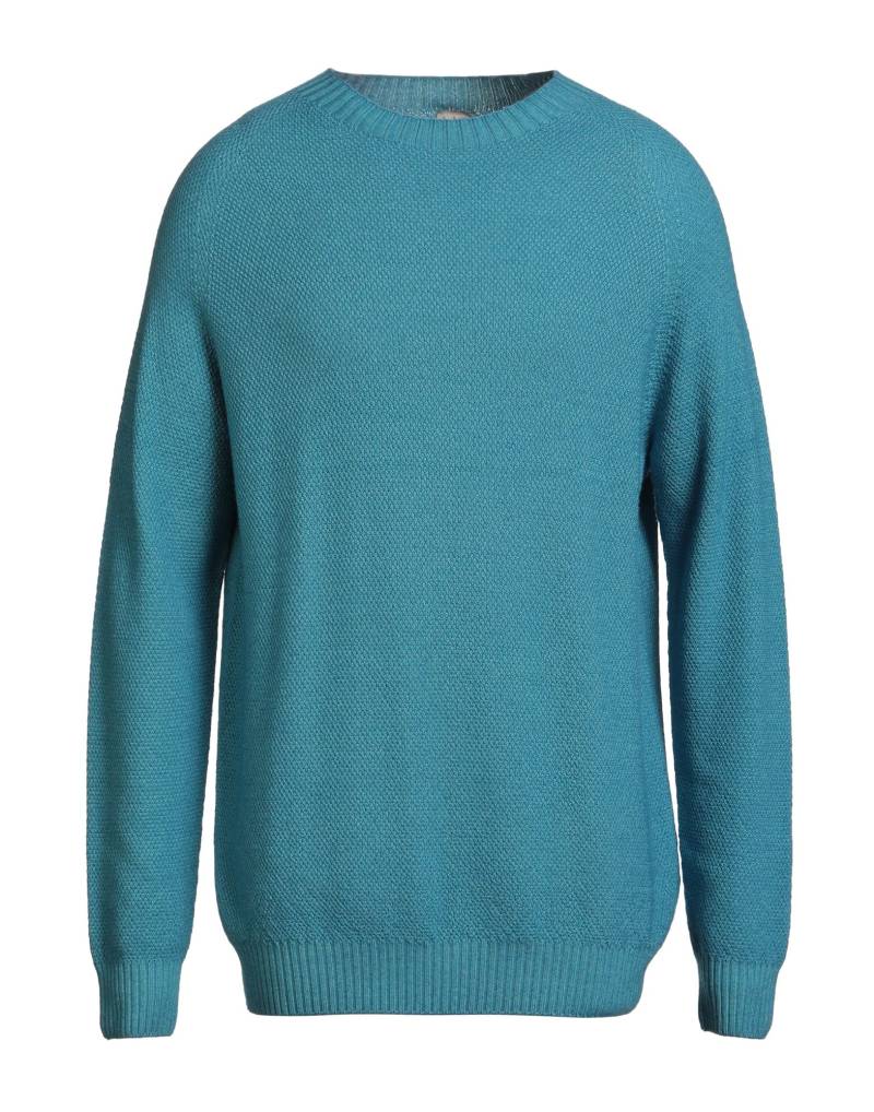 H953 Pullover Herren Azurblau von H953