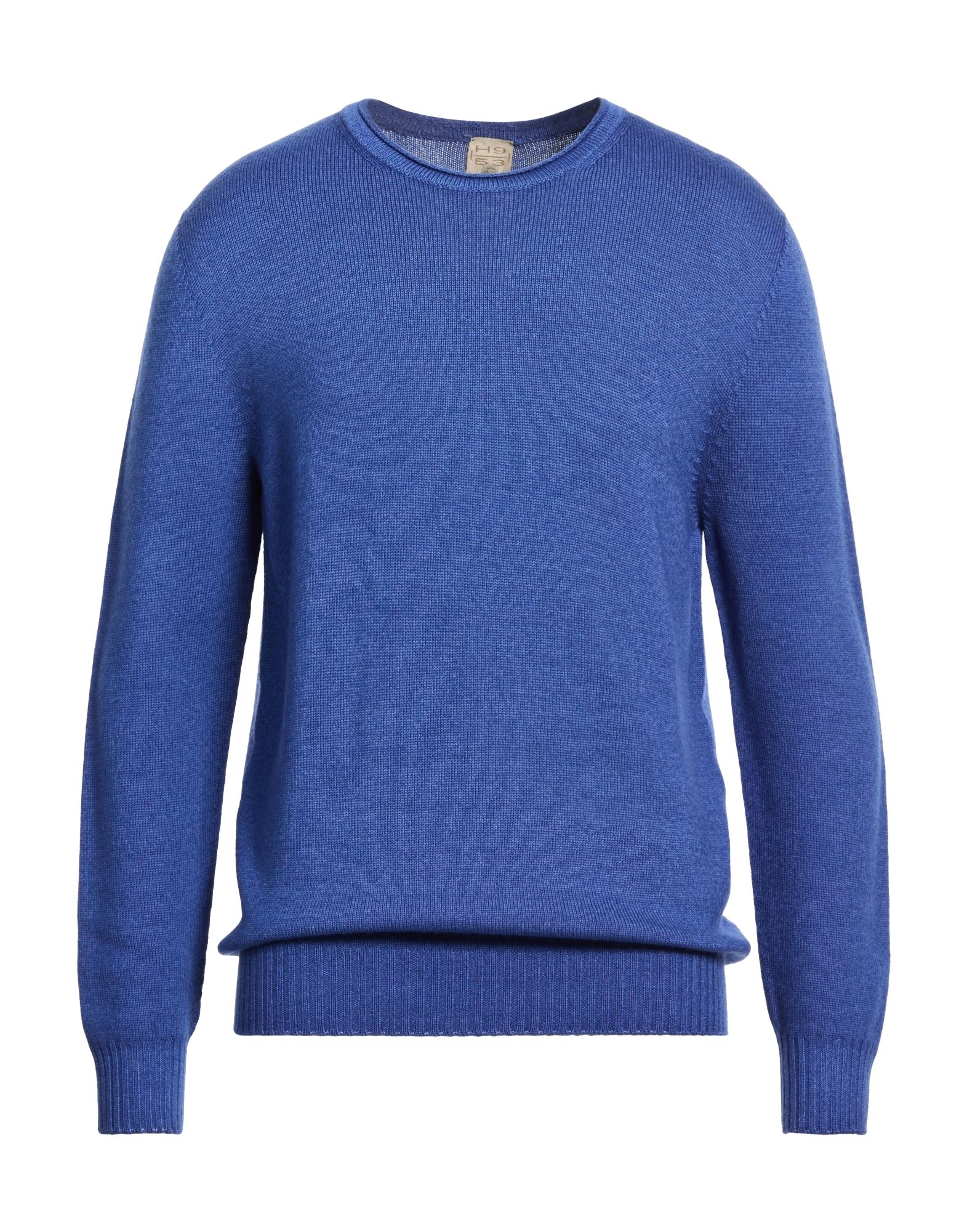 H953 Pullover Herren Blau von H953