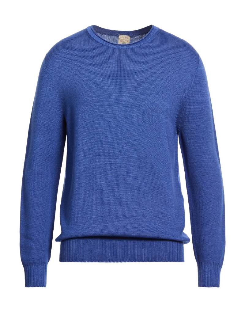 H953 Pullover Herren Blau von H953