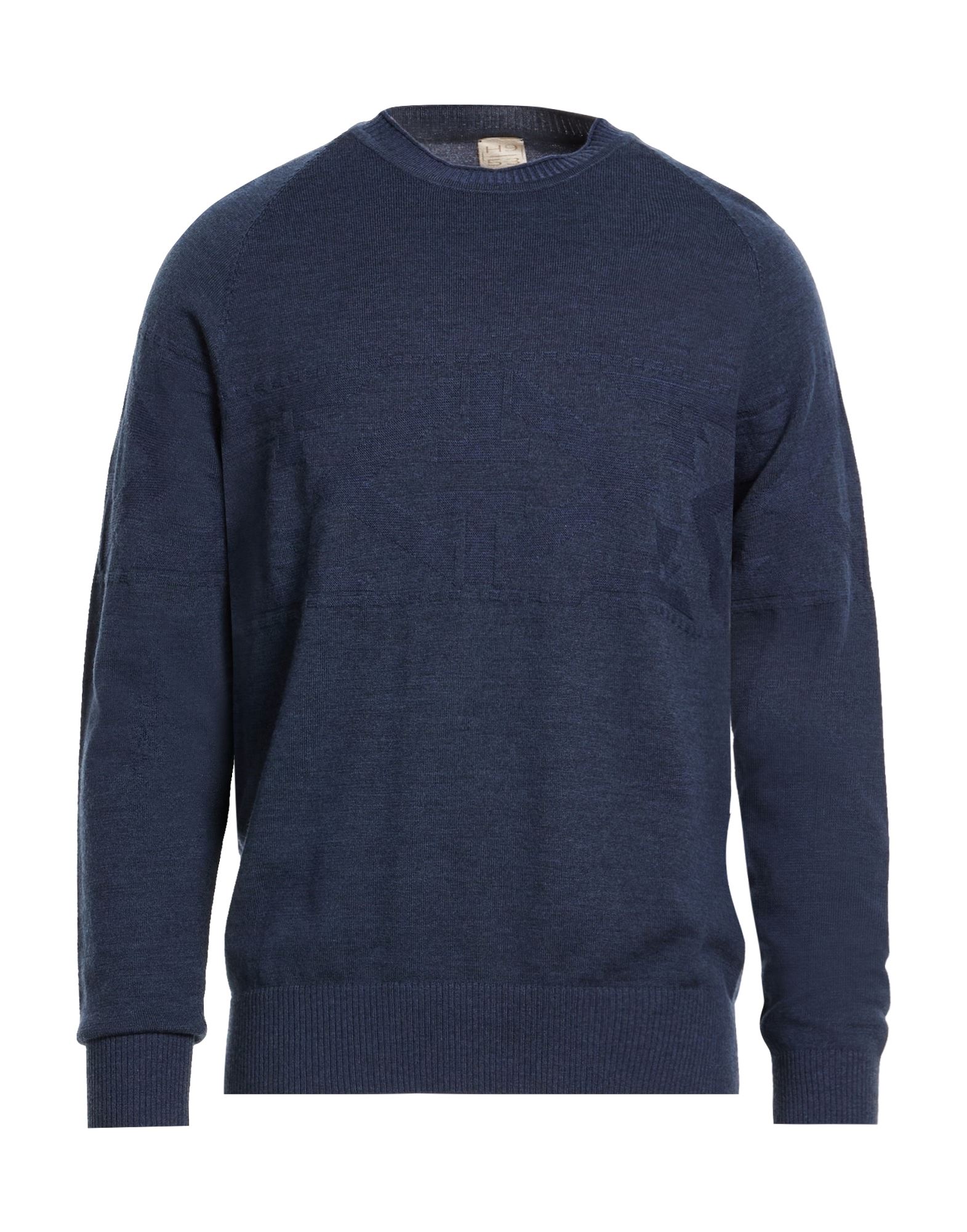 H953 Pullover Herren Blau von H953