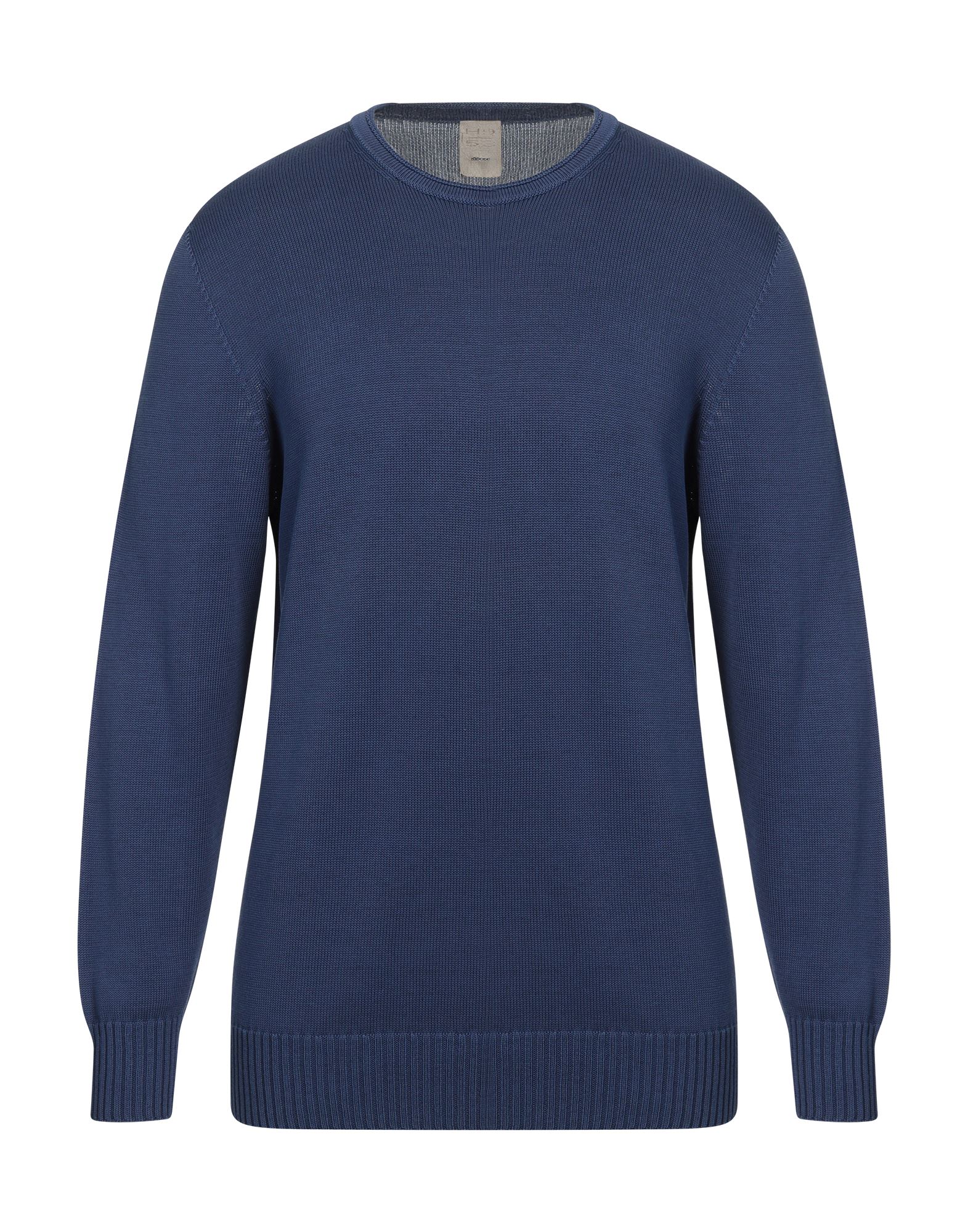 H953 Pullover Herren Blaugrau von H953